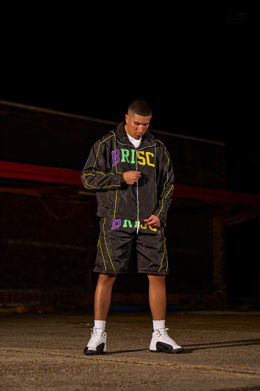 BRISC. Black Mardi Gras Set