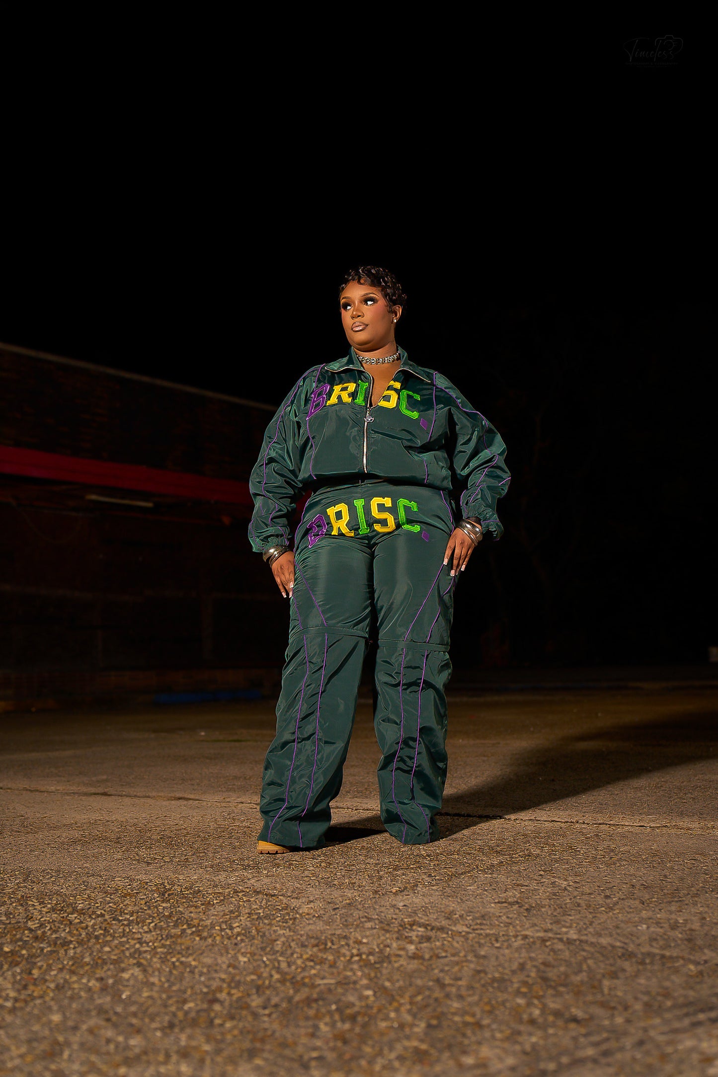 BRISC. Green Mardi Gras Set