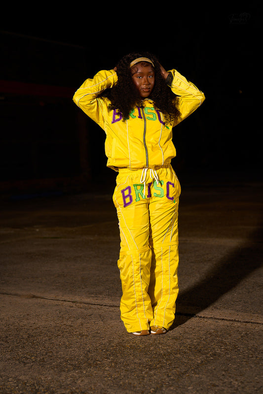 BRISC. Yellow Mardi Gras Set