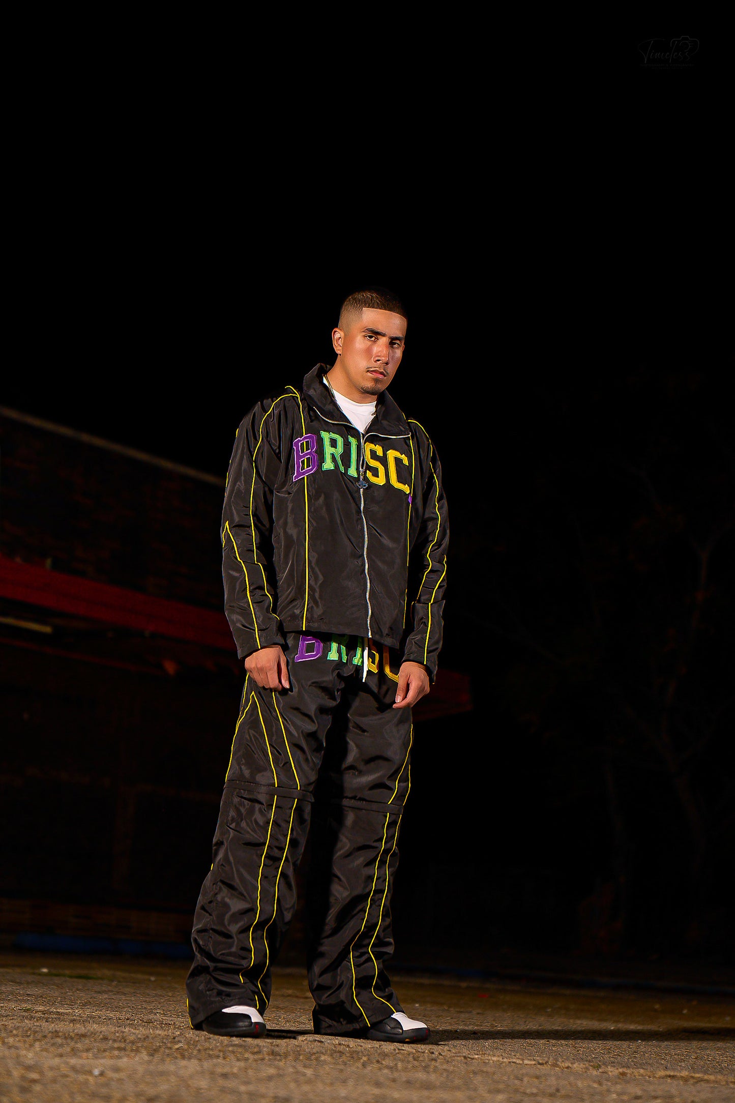 BRISC. Black Mardi Gras Set